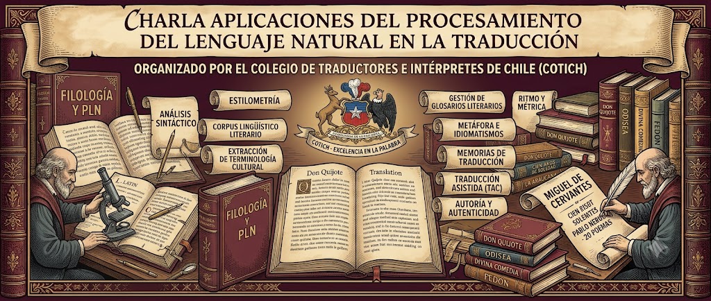 Charla Aplicaciones del procesamiento del lenguaje natural en la traducción